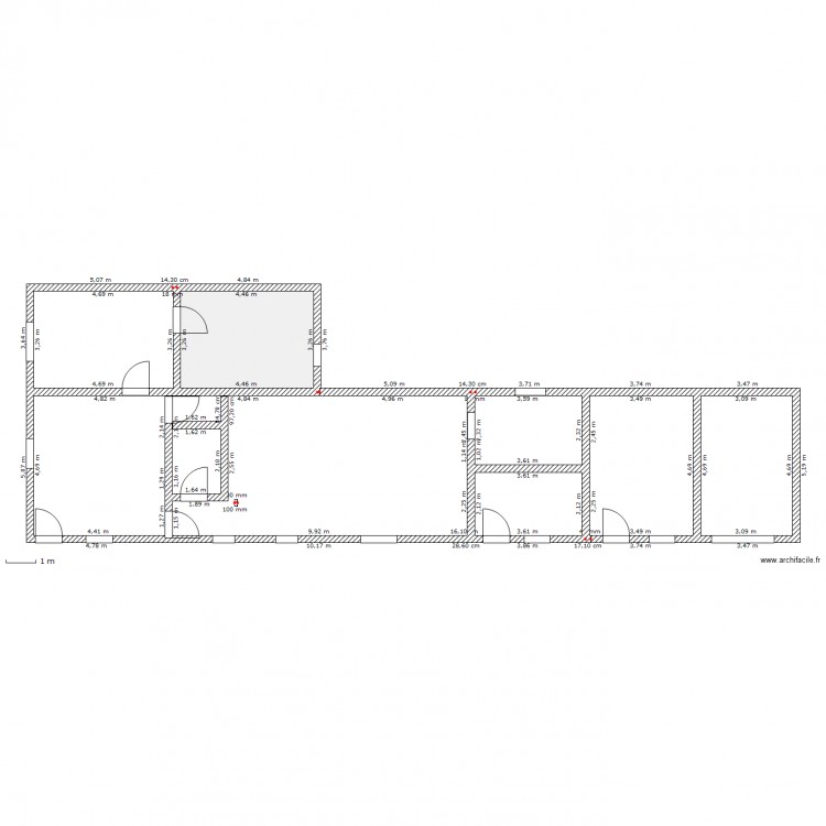 Maison. Plan de 0 pièce et 0 m2