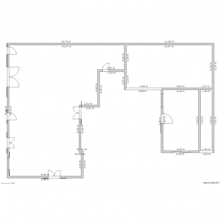 maison orx. Plan de 0 pièce et 0 m2