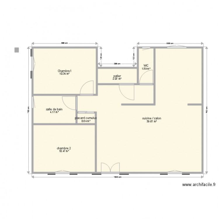 appart labarthe inard JFG. Plan de 0 pièce et 0 m2