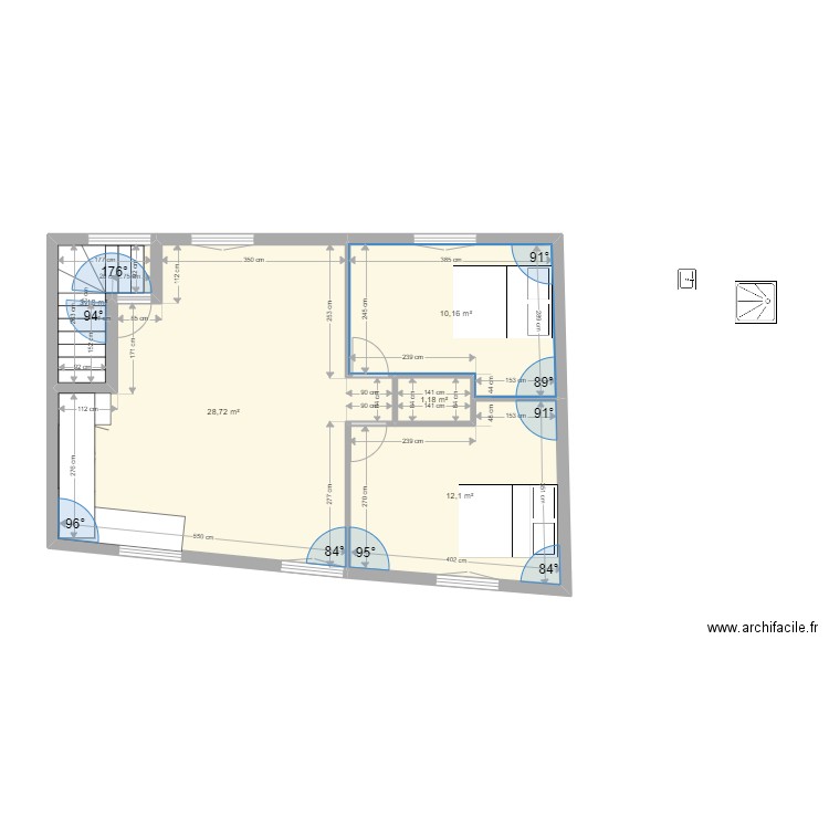 COMBLES MALAKOFF. Plan de 0 pièce et 0 m2