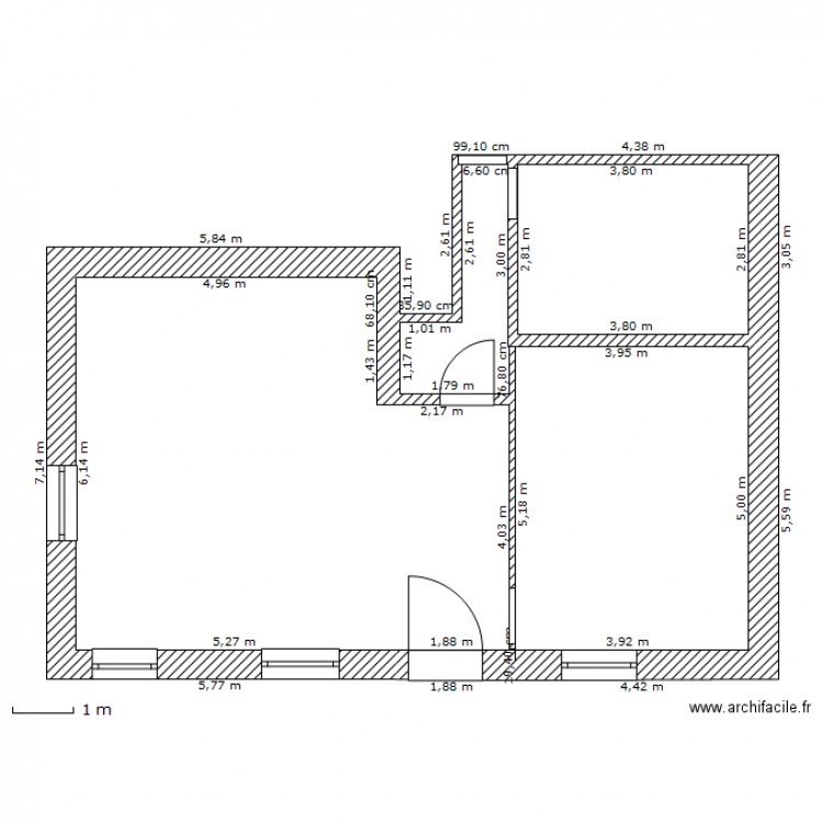 essai. Plan de 0 pièce et 0 m2