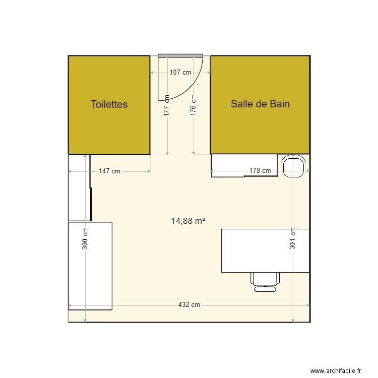 Bureau SAFER. Plan de 0 pièce et 0 m2