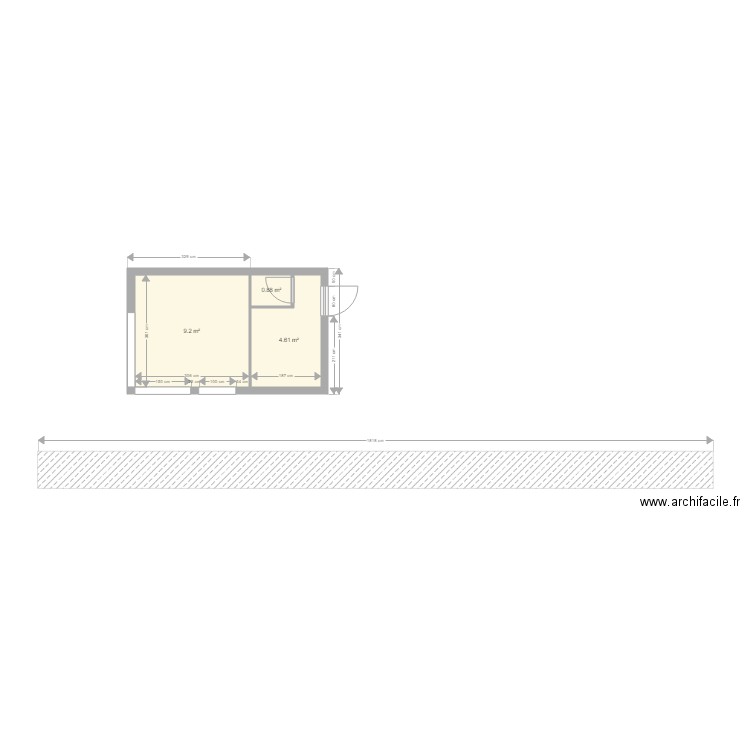 pool house 1. Plan de 0 pièce et 0 m2