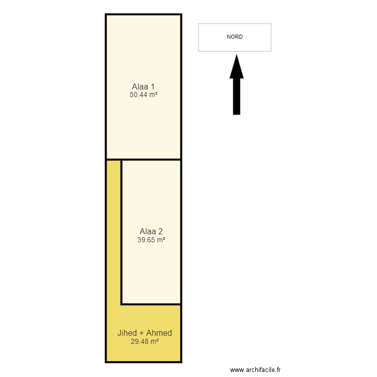 Bissen dhafriya. Plan de 0 pièce et 0 m2