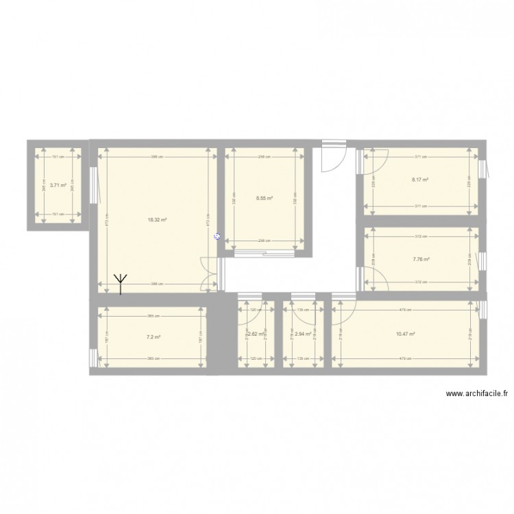 MaisonLeRaincy. Plan de 0 pièce et 0 m2