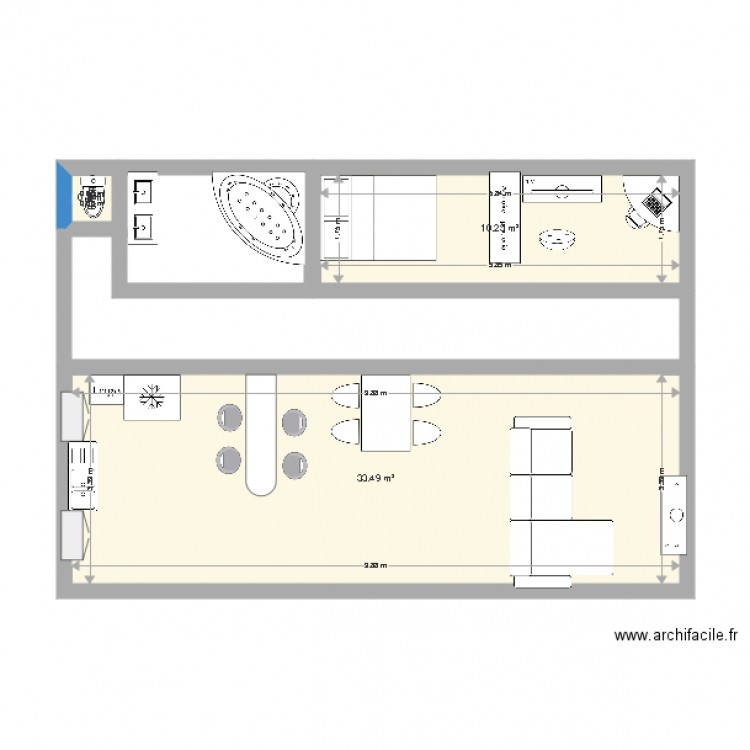 archifacile123456. Plan de 0 pièce et 0 m2