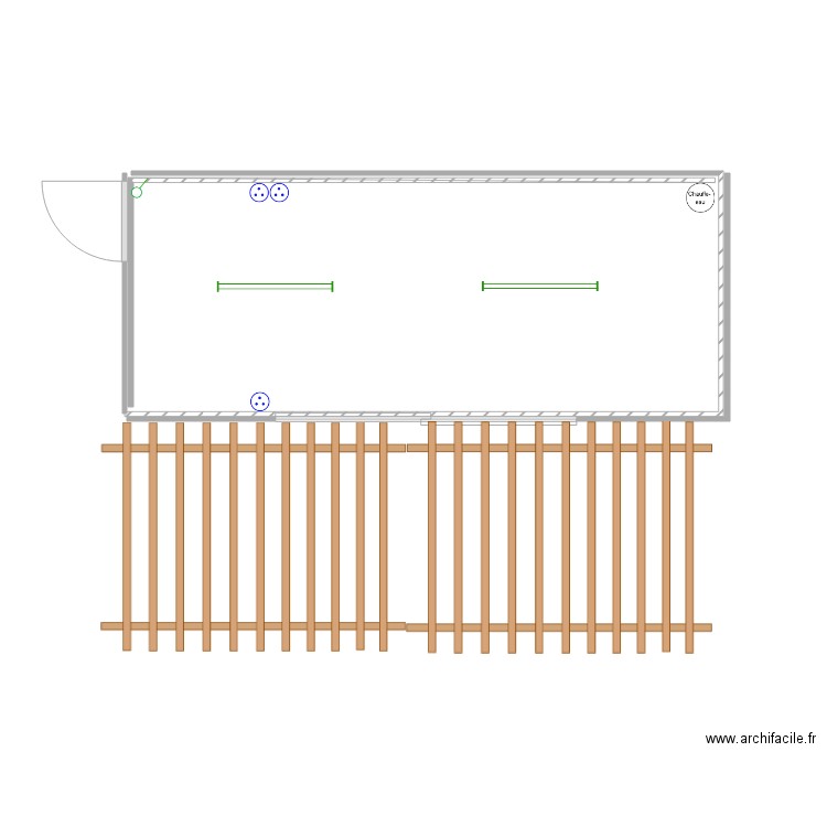 Marius Snack. Plan de 0 pièce et 0 m2