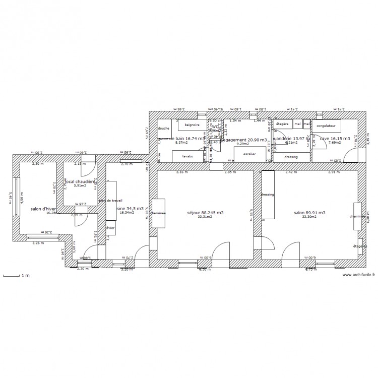 rdc 13. Plan de 0 pièce et 0 m2