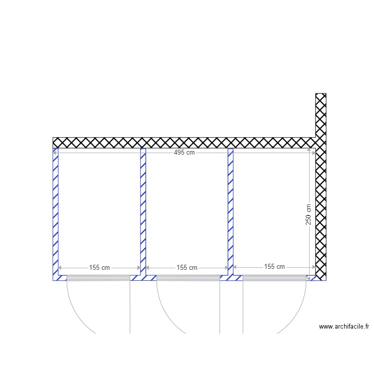 Parking GOURAN place C35 3 BOX MOTOS V2. Plan de 0 pièce et 0 m2