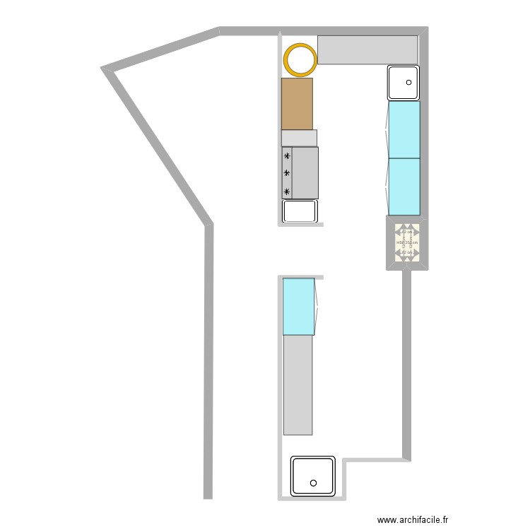 Ixelles plan. Plan de 0 pièce et 0 m2