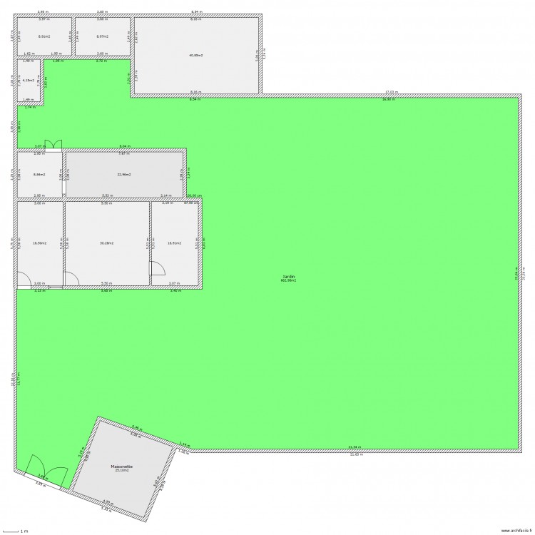 Ambillou-Château. Plan de 0 pièce et 0 m2