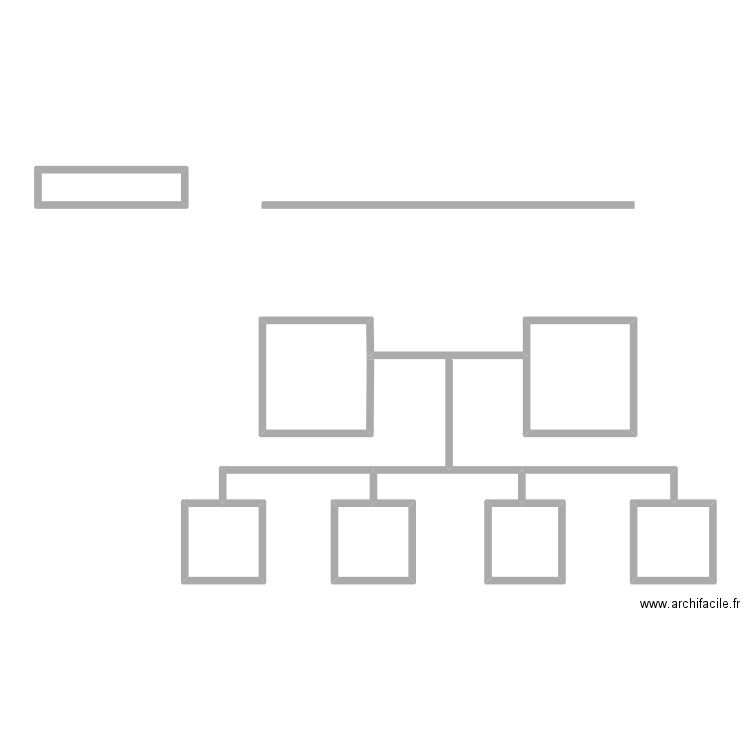 abre genaliogique. Plan de 7 pièces et 33 m2