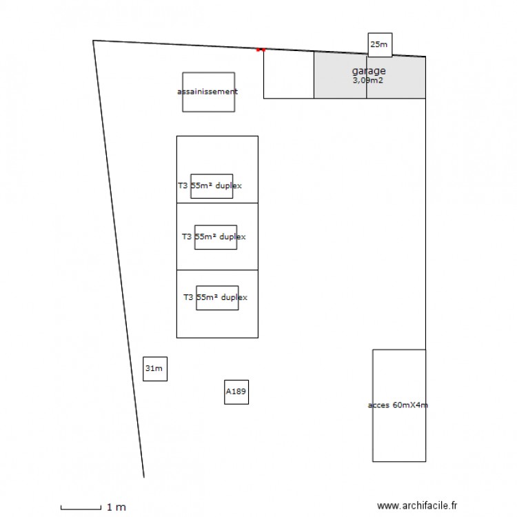 A189. Plan de 0 pièce et 0 m2