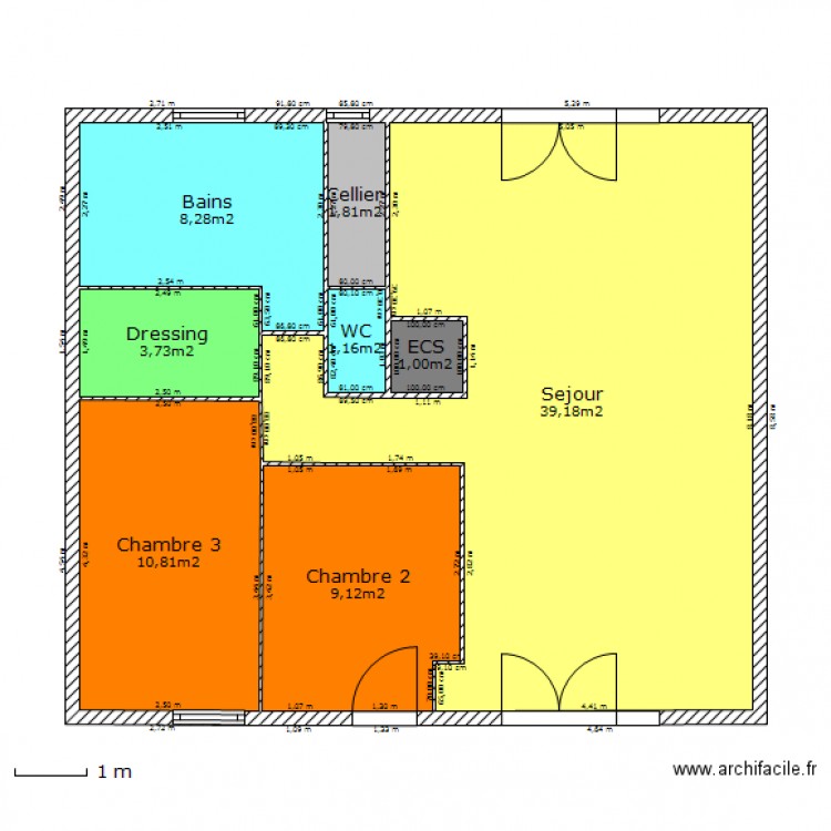 Maison_modif_04. Plan de 0 pièce et 0 m2