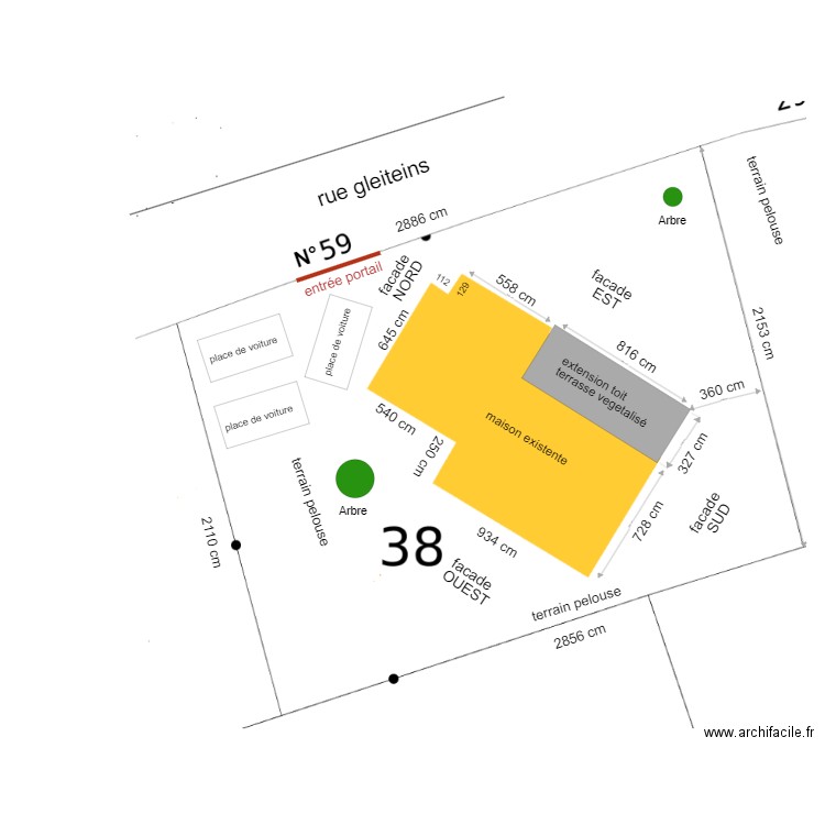 DP2 sans evac. Plan de 0 pièce et 0 m2