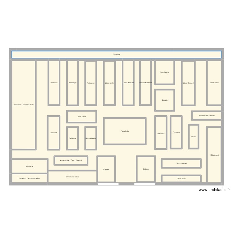 locaux centrakor. Plan de 0 pièce et 0 m2