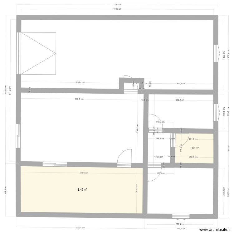 SAINT SERNIN BAS. Plan de 0 pièce et 0 m2