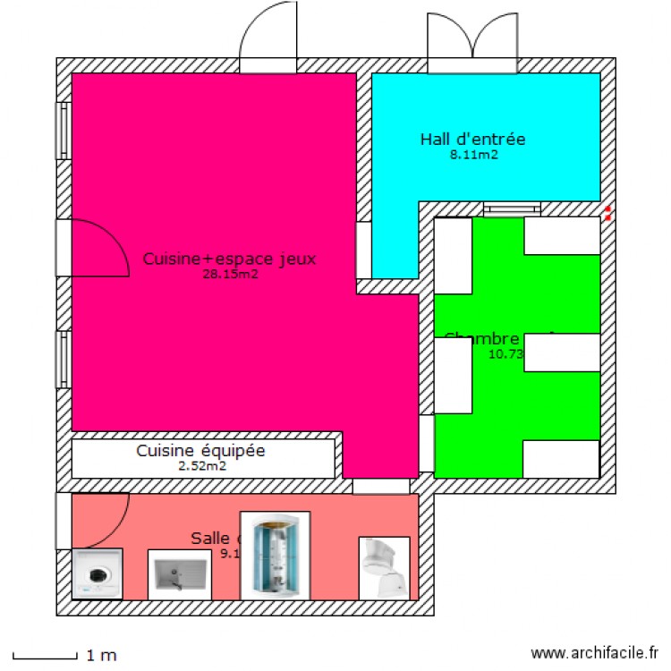 Mon milieu d'accueil. Plan de 0 pièce et 0 m2