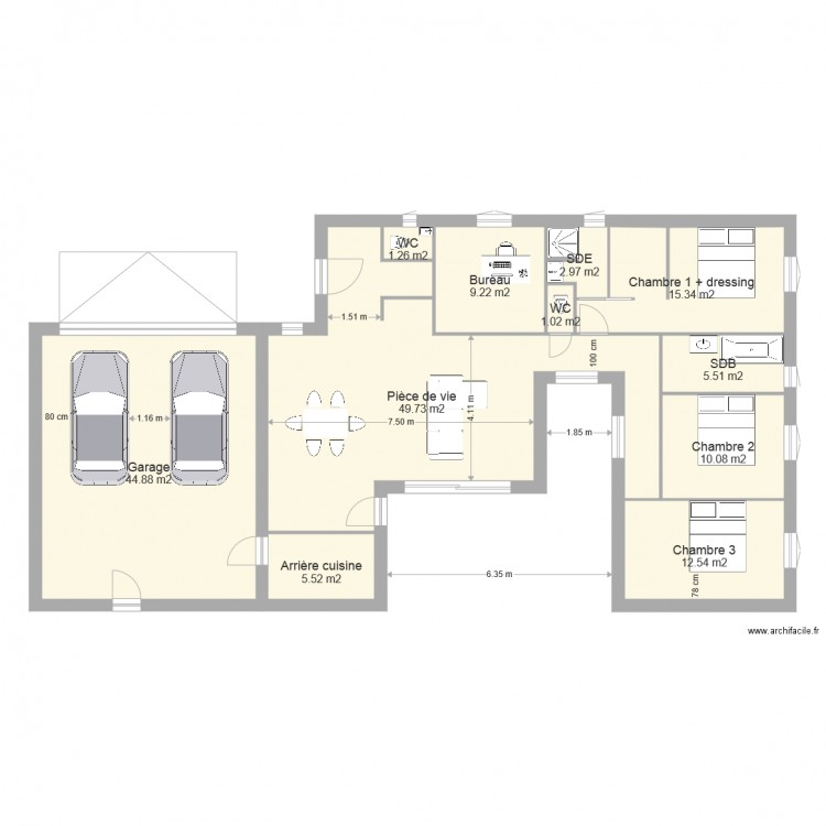 essai plan 2. Plan de 0 pièce et 0 m2