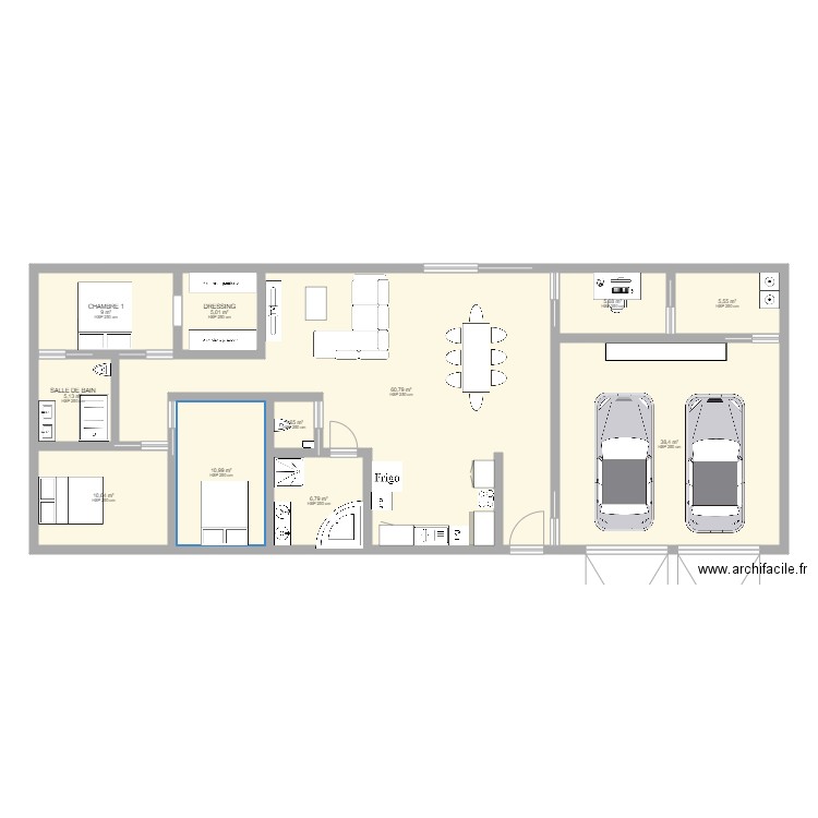 MAISON. Plan de 0 pièce et 0 m2