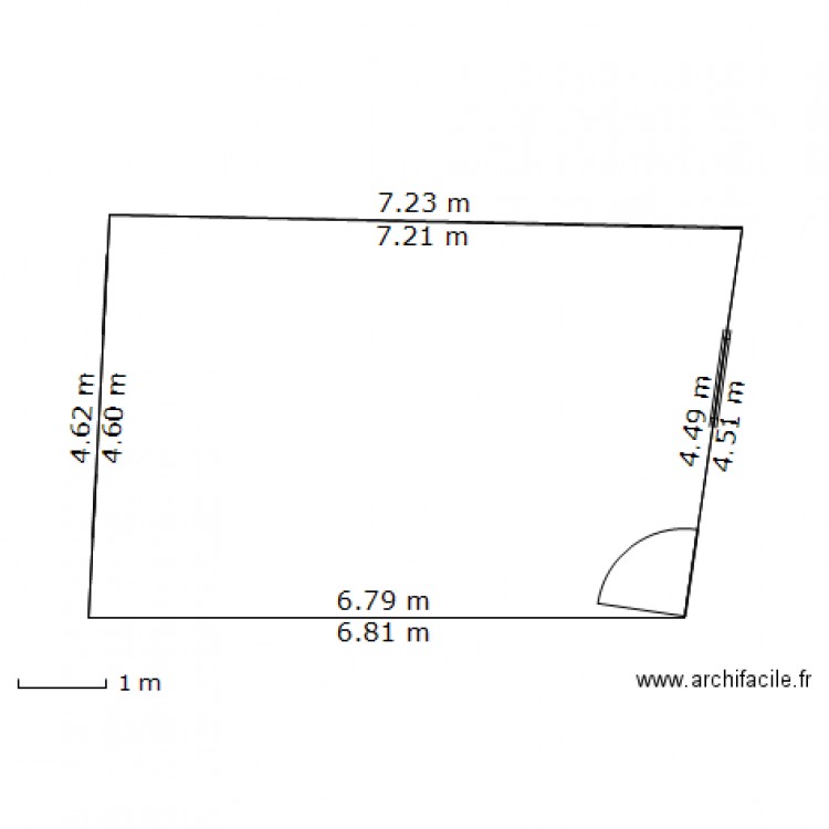 salon. Plan de 0 pièce et 0 m2