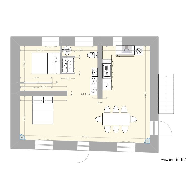 SAULGES RDC. Plan de 0 pièce et 0 m2