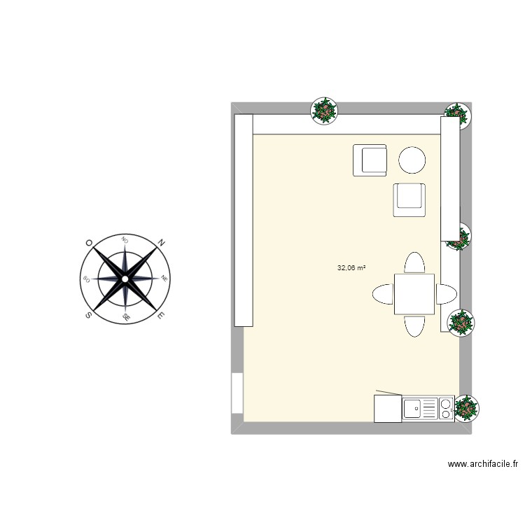 terrasse1. Plan de 0 pièce et 0 m2