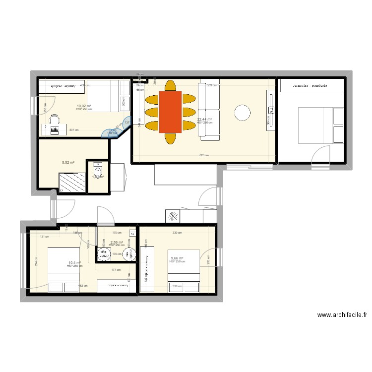 maison. Plan de 0 pièce et 0 m2