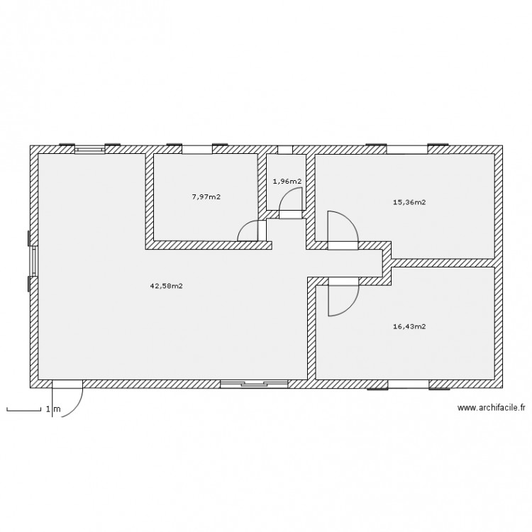 plan f3. Plan de 0 pièce et 0 m2