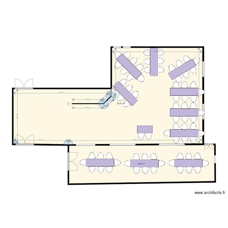 plan salle mariage. Plan de 0 pièce et 0 m2