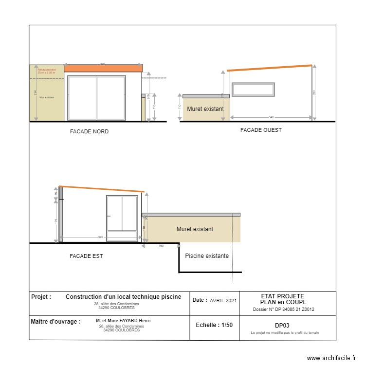 Local Technique DP03. Plan de 0 pièce et 0 m2