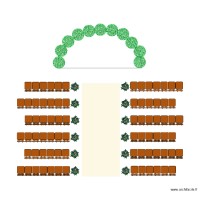 Plan d'implantation cérémonie laïque