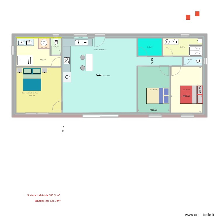 plan lmaison 4p ss 2. Plan de 0 pièce et 0 m2