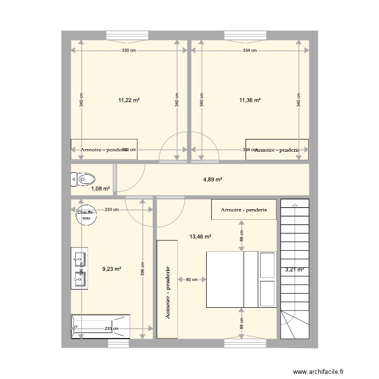 maison 1 étage. Plan de 0 pièce et 0 m2