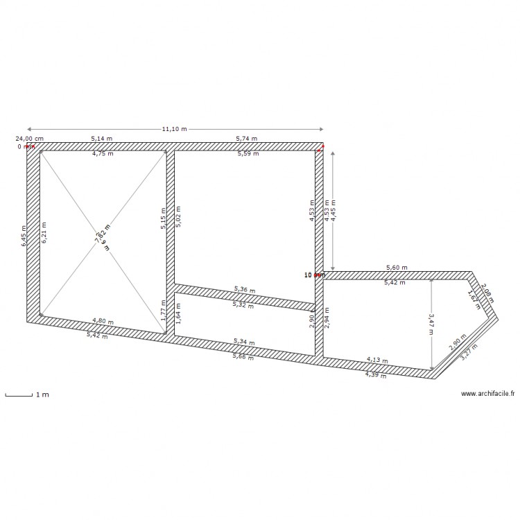 trinité. Plan de 0 pièce et 0 m2