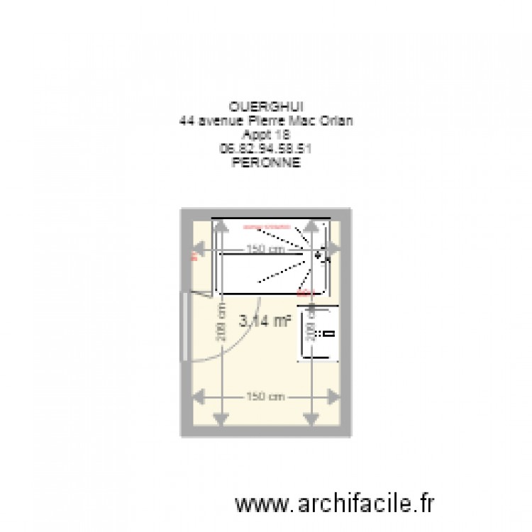 OUERGHUI OPSOM. Plan de 0 pièce et 0 m2