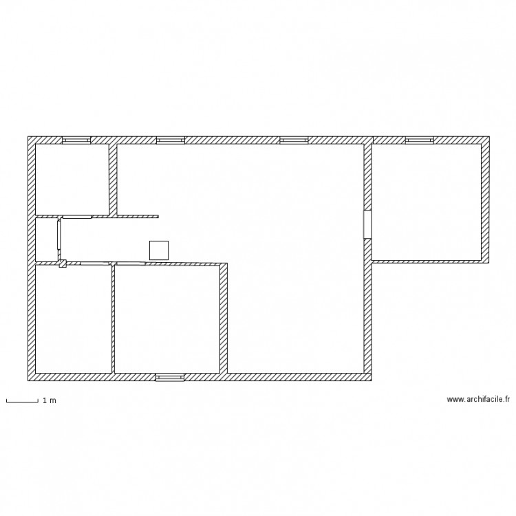 Plan évacuation garderie. Plan de 0 pièce et 0 m2