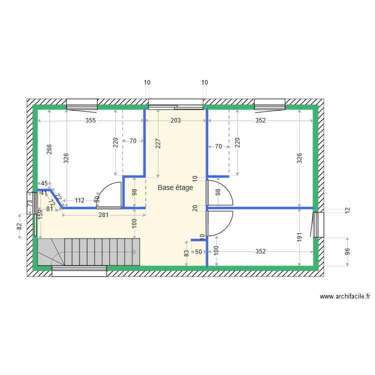 CARANGEOT Etage. Plan de 0 pièce et 0 m2