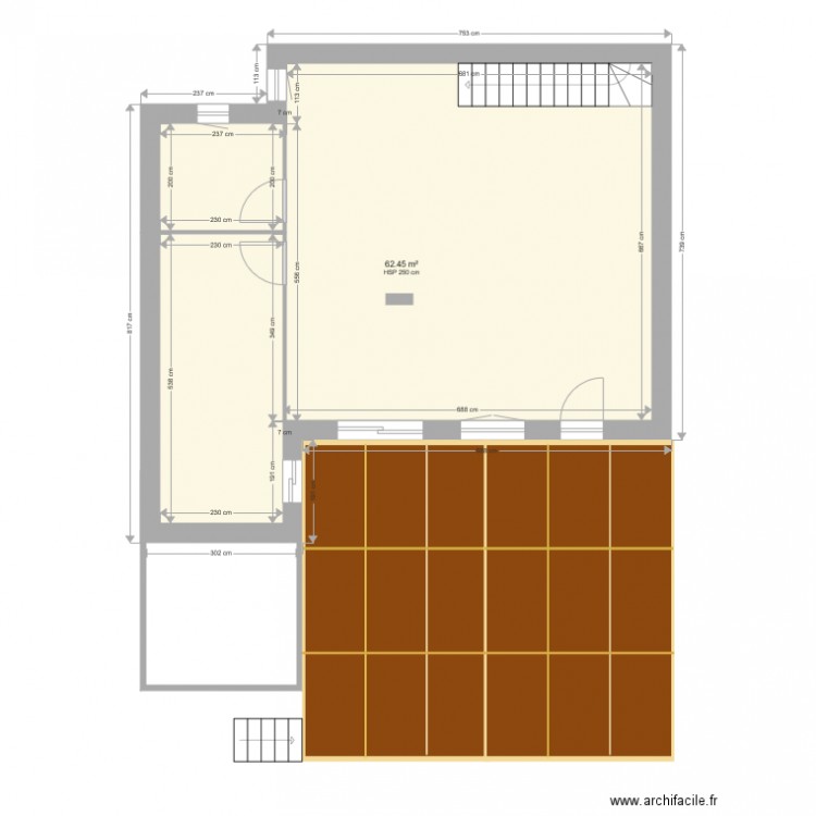 PLAN LA COURONNE. Plan de 0 pièce et 0 m2