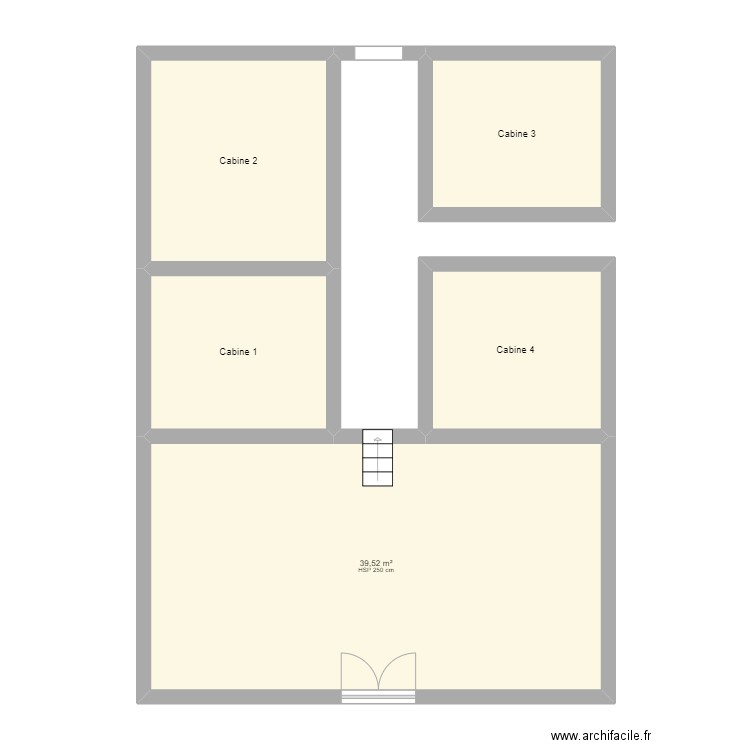 plan institut. Plan de 0 pièce et 0 m2