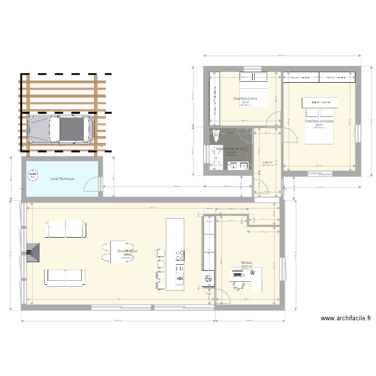 BE2. Plan de 0 pièce et 0 m2