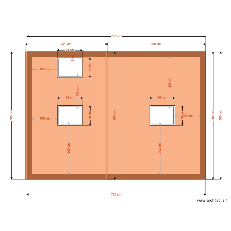 Toiture. Plan de 0 pièce et 0 m2