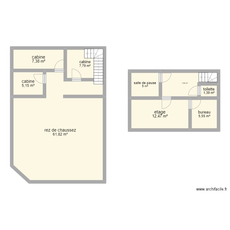 projet oral vente heidi. Plan de 9 pièces et 114 m2