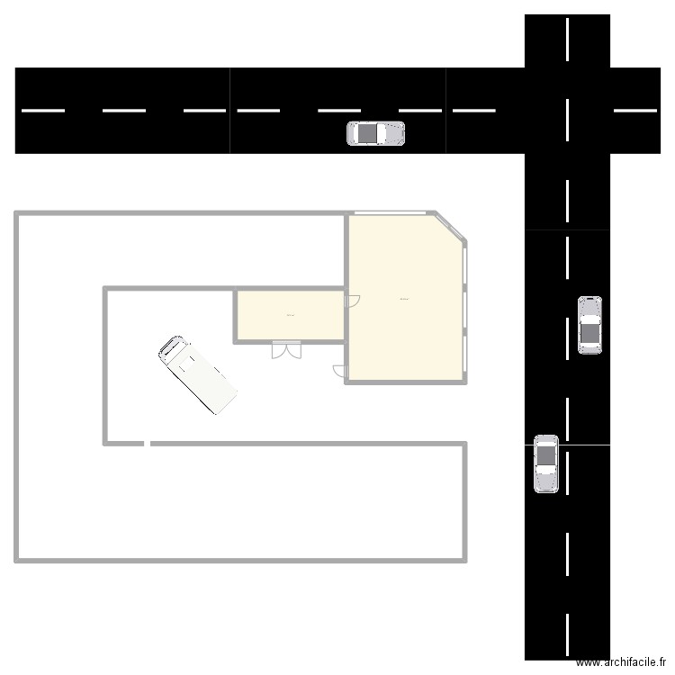 Future Foods n°2. Plan de 2 pièces et 117 m2