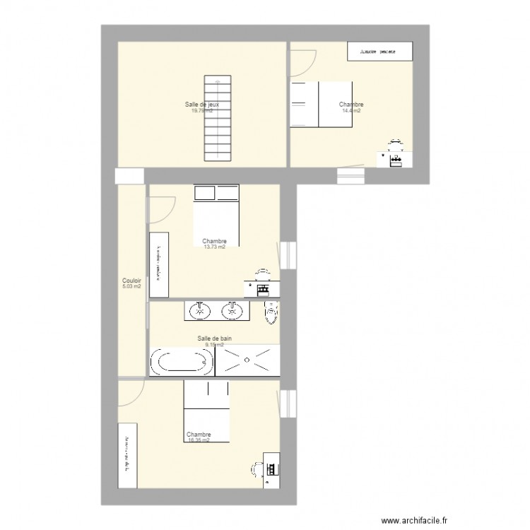 MAISON R2. Plan de 0 pièce et 0 m2