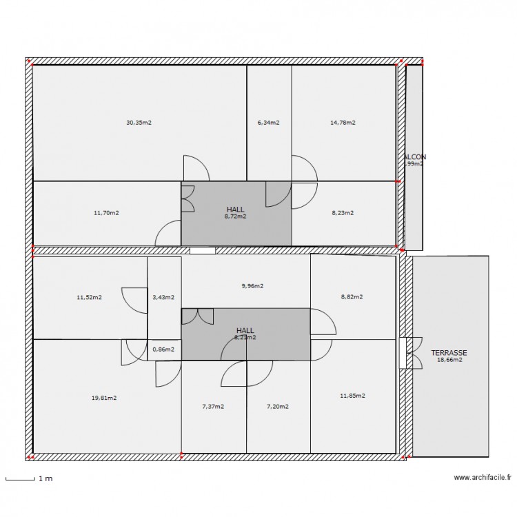 premier surfaces. Plan de 0 pièce et 0 m2