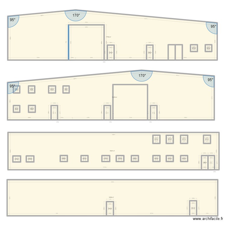 Sheffield elevations. Plan de 0 pièce et 0 m2