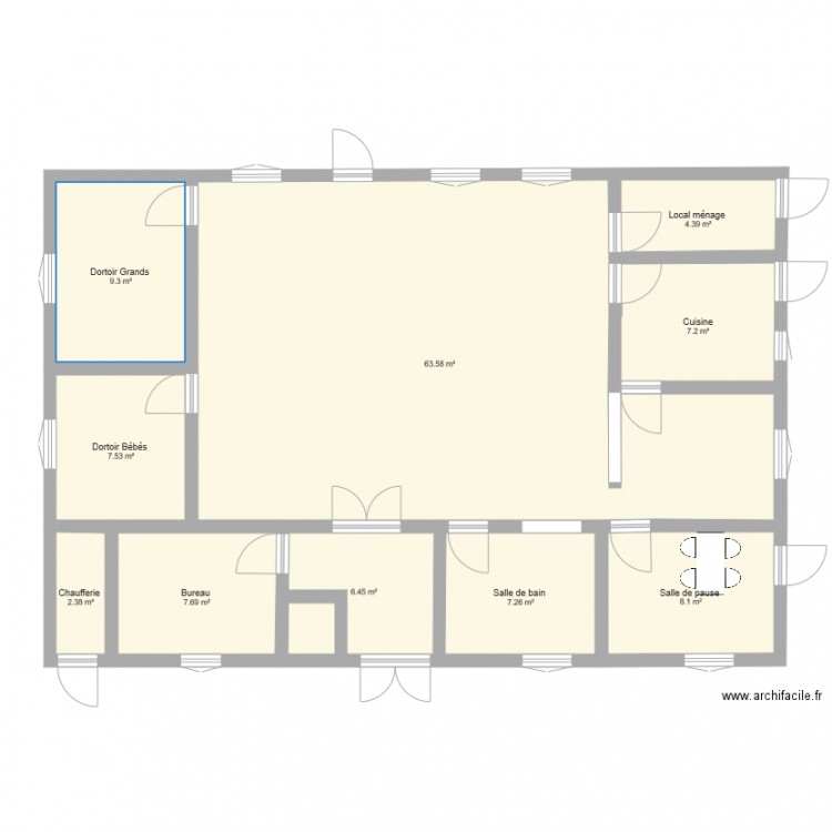 Astéroïde B 612 3. Plan de 0 pièce et 0 m2