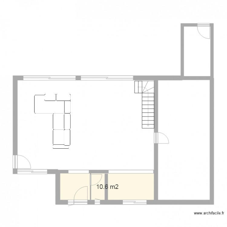 meze. Plan de 0 pièce et 0 m2