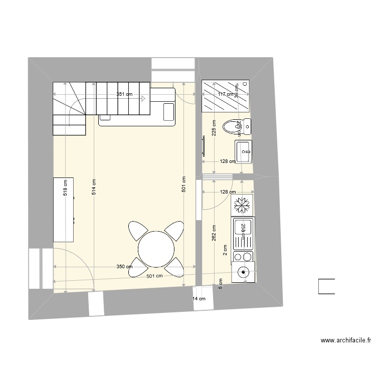 Bergerie ET0.Essai4. Plan de 0 pièce et 0 m2